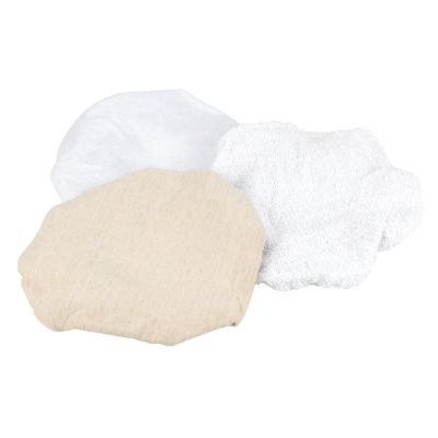 WLMW60113 image(0) - Wilmar Corp. / Performance Tool 3 Piece 10" Polishing Bonnet Buffing Pads