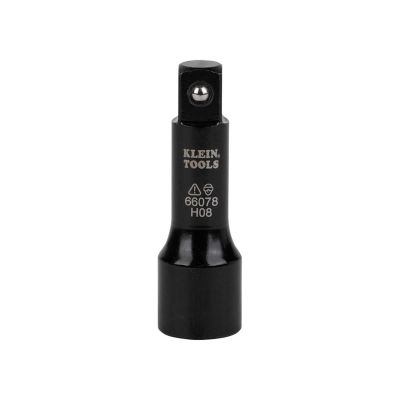 KLE66076 image(0) - Klein Tools Flip Impact Socket, 9/16 and 1/2-Inch