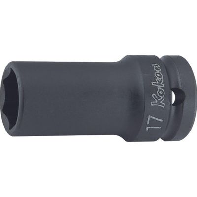 KKN14301X-25 image(0) - Ko-ken USA 14301X-25 1/2 Sq. Dr. Socket 25mm 6 point Length 65mm Thin walled