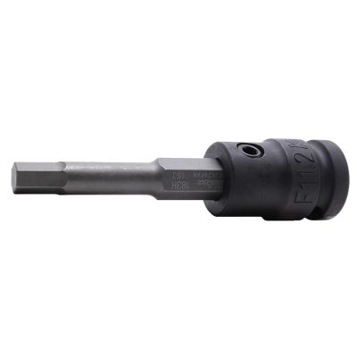 KKN14134M-58-10 image(0) - Ko-ken USA 14134M.58-10 1/2 Sq. Dr. Bit Socket 10mm Hex Length 58mm