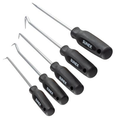 SUNSXLHPS5 image(0) - SUNEX 5  Piece Long Reach Hook and Pick Set