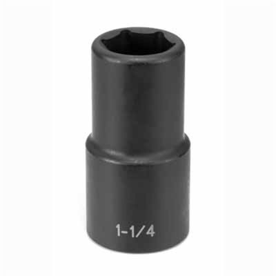 GRE5048DT image(0) - Grey Pneumatic #5 Spline x 1-1/2" Deep Thin-Wall Socket