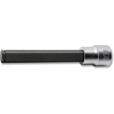 KKN3015M.100-10 image(0) - Ko-ken USA 3/8 Sq. Dr. Bit Socket  10mm Grip Ring Length 100mm