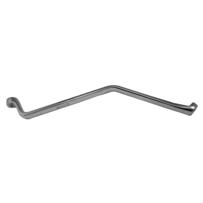 VIMBB511 image(0) - VIM Tools 11 mm Brake Bleeder Wrench, Chrome Double Box