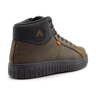 FSIAW5010-13EE image(1) - AIRWALK Deuce Mid MET - Men's - CT|EH|MT|SF|SR - Dark Coffee / Black - Size: 13 - 2E - (Extra Wide)
