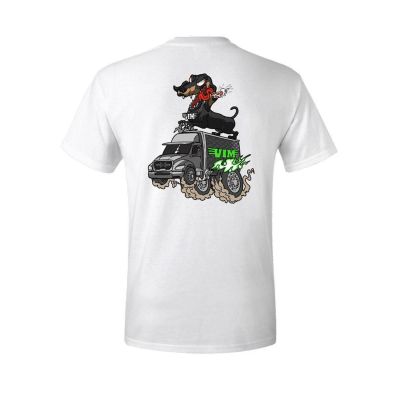 VIMBDTTW-XXL image(0) - VIM Tools VIM BAD DOG TOOL TRUCK T SHIRT (WHITE) - XXL