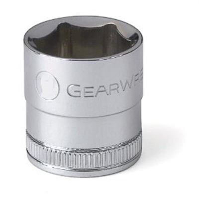 KDT80386 image(0) - GEARWRENCH 3/8 Inch Drive 6 Point Standard Metric Socket 18mm