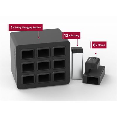 LUXKBEP-12B6C9 image(0) - Luxor Constant Use Bundle - KwikBoost EdgePower Charging Station System
