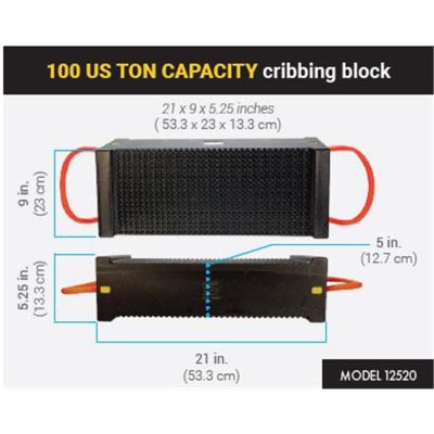 ESC12520 image(0) - ESCO 100 Ton Capacity Single CribLok Block