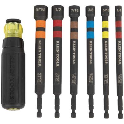 KLE32980 image(0) - Klein Tools Impact Flip Socket Swivel Adapter