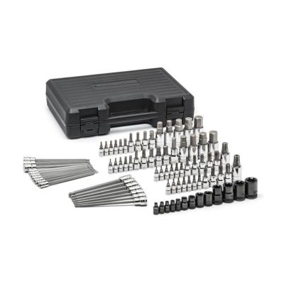KDT80742 image(0) - GEARWRENCH 84 Piece 1/4 Inch, 3/8 Inch & 1/2 Inch Drive Hex/Ball End Hex/Tamper Proof Torx/External Torx/Torx SAE/Metric Bit Set