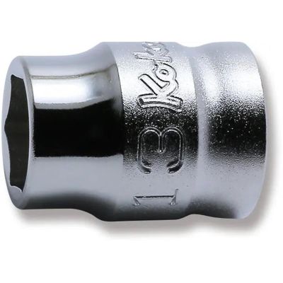 KKN4400MZ-13 image(0) - Ko-ken USA 4400MZ-13 1/2 Square Drive Socket 13 mm 6 Point Length 28 mm Z-series