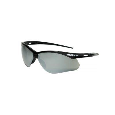 SRW50006 image(0) - Jackson Safety Safety Glasses - SG Series - Smoke Mirror Lens - Black Frame - Hardcoat Anti-Scratch - Outdoor