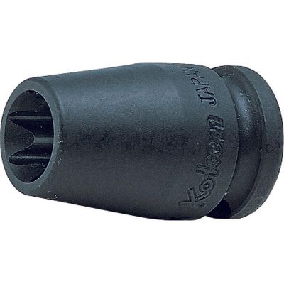 KKN13425-E12 image(0) - Ko-ken USA 13425-E12 3/8 Sq. Dr. Impact TORX E12 Socket - Length 32mm