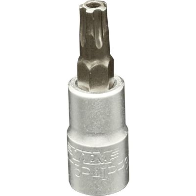 VIMT5P4IPR30 image(0) - VIM Tools IPR30 - 5 Point TORX Plus with Hole, 1/4 Inch Square Drive, Satin Chrome