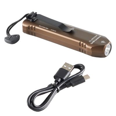 STL88813 image(0) - Streamlight Wedge XT - Includes USB-C Cord, Pocket Lanyard - Coyote
