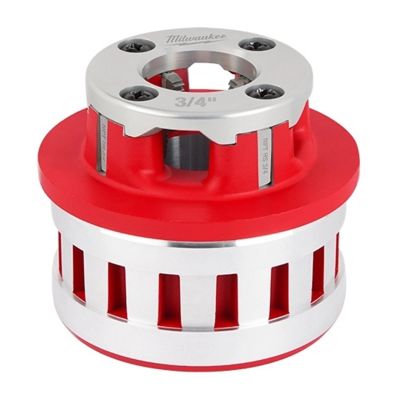 MLW48-36-1010 image(0) - Milwaukee Tool 1-1/4 Inch HIGH SPEED NPT Portable Pipe Threading Forged Aluminum Die Head