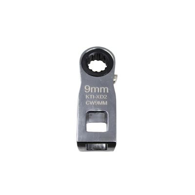 KTIXD2CW9MM image(0) - K Tool International Ratcheting Crowfoot Wrench 9mm 3/8 Inch Drive