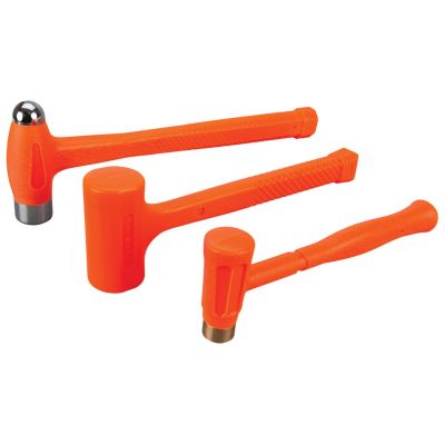WLMM7234 image(0) - Wilmar Corp. / Performance Tool 3 Piece Dead Blow Hammer Set