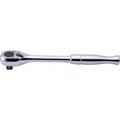 KKN4753P image(0) - Ko-ken USA 4753P 1/2 Square Drive Ratchet Handle 24 teeth Length 250 mm Polished Handle
