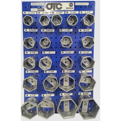 OTC9852A image(0) - OTC Locknut Wrench Display, 12 Pcs