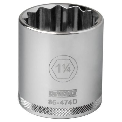 DWTDWMT86474OSP image(0) - DEWALT 001Pc 12Dr Socket-12Pt-1-1/4