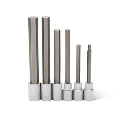 KDT82588 image(0) - GEARWRENCH 6 Piece 1/2 Inch Drive Metric Long Hex Bit Socket Set