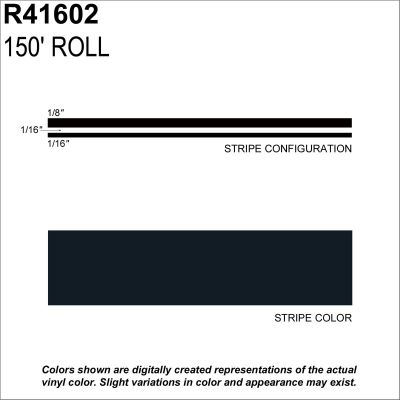 SHR41602 image(0) - SHARPLINE CONVERTING INC MS, 1/4" X 150'; Black
