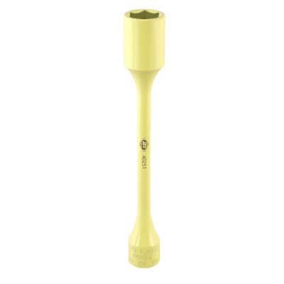 INT40251 image(0) - American Forge & Foundry Torque Limiting Socket - 1/2" Drive - 22mm (7/8") - 80 Ft/Lbs - Lemon Green