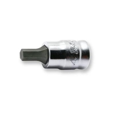 KKN2010MZ-50-5 image(0) - Ko-ken USA 2010MZ.50-5 1/4 Square Drive Bit Socket 5 mm 6 Point Length 50 mm Z-series