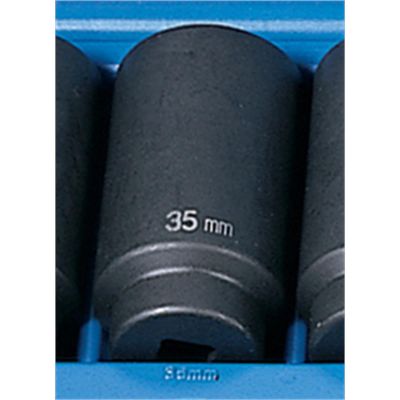 GRE2035MD image(0) - Grey Pneumatic 1/2" Drive x 35mm Deep Socket