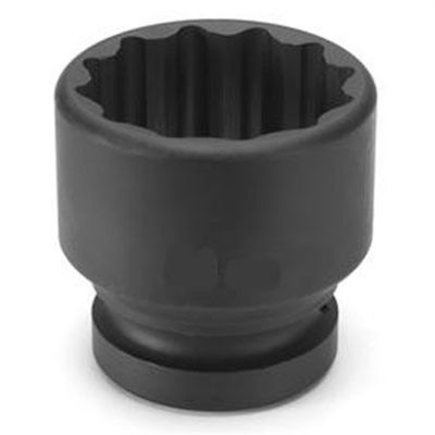 GRE62140M image(0) - Grey Pneumatic 1-1/2" Drive x 140mm Standard - 12 Point Socket