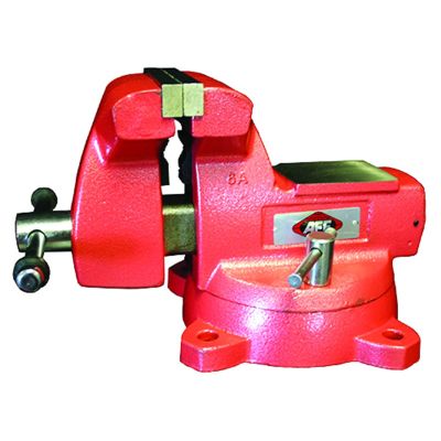 INT3948 image(0) - American Forge & Foundry Bench Vise - 6" Heavy Duty - Swivel Base