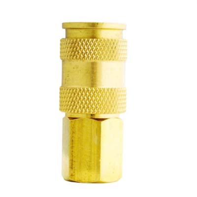 MIL764 image(0) - Milton Industries HI-Flo V-Style 'A,M,V' 1/4" FNPT Brass Body