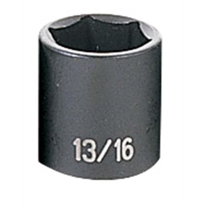 GRE1026R image(0) - Grey Pneumatic 3/8" Drive x 13/16" Standard Socket