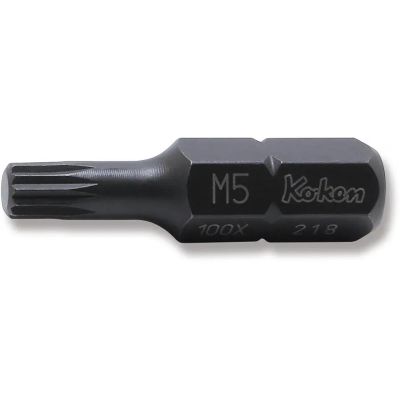 KKN100X-32-M5 image(0) - Ko-ken USA 100X.32-M5 5/16 Hex Drive Bit XZN M5 Length 32 mm
