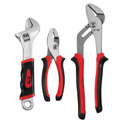 WLMW1733 image(0) - Wilmar Corp. / Performance Tool 3 Piece Pliers & Wrench Set
