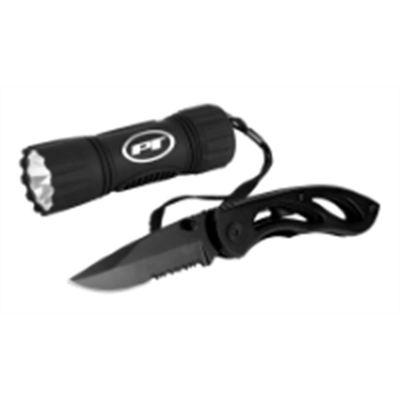 WLMW2491 image(0) - Wilmar Corp. / Performance Tool 60+LM Composite Flashlight w/Knife
