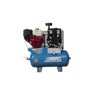 ABAAB13-30GH image(0) - Quincy Compressors ABAC 13 HP Honda Gas Drive Air Compressor 30 Gallon Horizontal 175 PSI 22 CFM T39 Pump