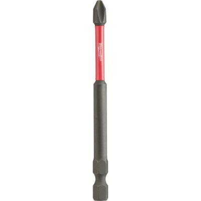 MLW48-32-4191 image(0) - Milwaukee Tool SHOCKWAVE 3-1/2" Impact Phillips #2 Power Bits (25 Pk)