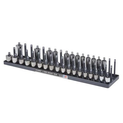 HNE12023 image(1) - Hansen Global 1/2" Metric 3-Row Socket Tray