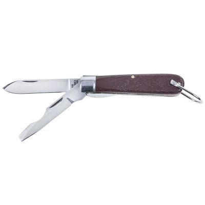 KLE1550-2 image(0) - Klein Tools 2 Blade Pocket Knife, Steel, 2-1/2-Inch Blade