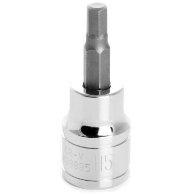 WLMW38895 image(0) - Wilmar Corp. / Performance Tool 3/8" Drive 5mm Hex Bit Socket