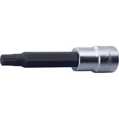 KKN4010M-120-1012P image(0) - Ko-ken USA 4010M.120-10(12P) 1/2 Square Drive Bit Socket 10 mm Double-Hex Length 120 mm For Cylinder head bolt