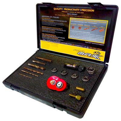PMXO200PROP image(0) - ProMAXX Tool by Milton&trade; Ford 6.7L PwrStrk Fuel Inj Hold-Down Bolt Repair ProPLUS