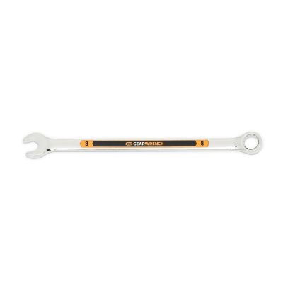 KDT81665H image(0) - GEARWRENCH 8mm 12 Point Hi-Viz Long Pattern Combination Wrench