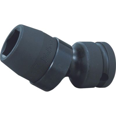 KKN14440M-19 image(0) - Ko-ken USA 14440M-19 1/2 Sq. Dr. Universal Socket 19mm 6 point Length 73.5mm