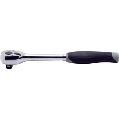 KKN4750JB image(0) - Ko-ken USA 4750JB 1/2 Square Drive Ratchet Handle 30 teeth Length 250 mm Push Button Plastic Handle