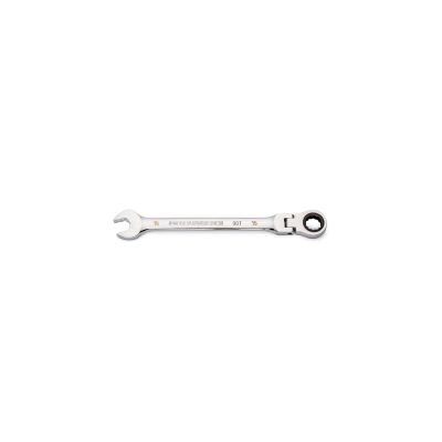 KDT86715 image(0) - GEARWRENCH 15mm 90-Tooth 12 Point Flex Head Ratcheting Combination Wrench