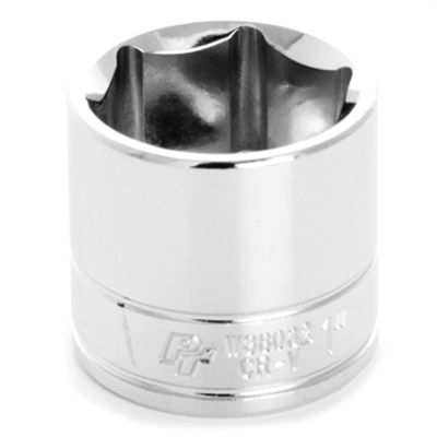 WLMW38032 image(0) - Wilmar Corp. / Performance Tool 3/8" Drive 1" 6pt Socket